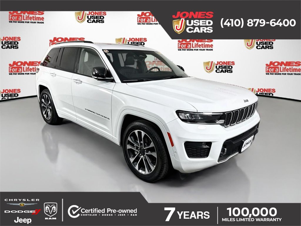 Used 2023 Jeep Grand Cherokee Overland w/ Luxury Tech Group IV