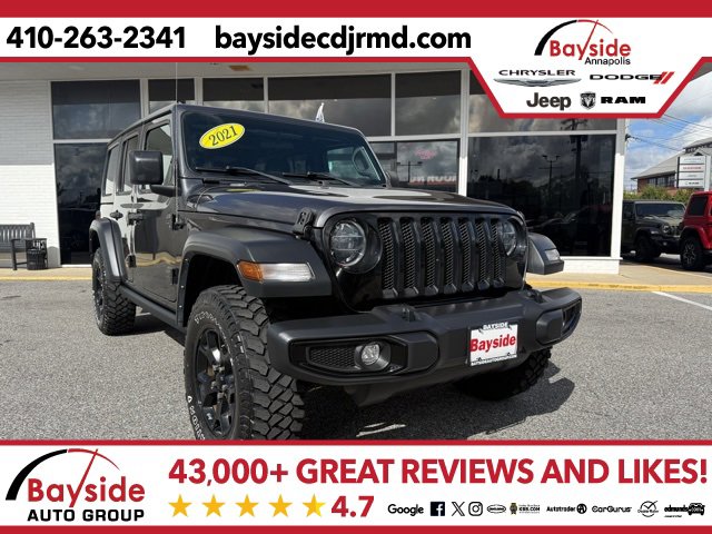 Used 2021 Jeep Wrangler Unlimited Sport