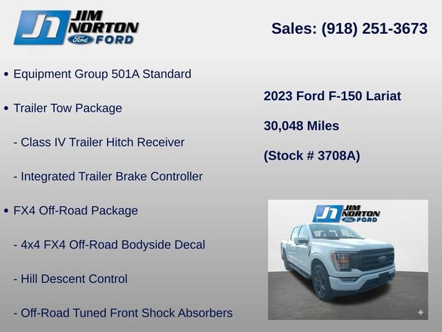 Used 2023 Ford F150 Lariat AWD/4WD image 8