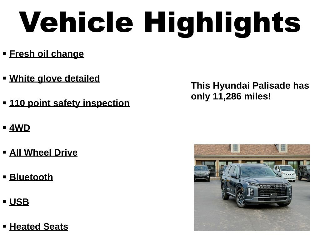 Used 2024 Hyundai Palisade SEL AWD/4WD image 33