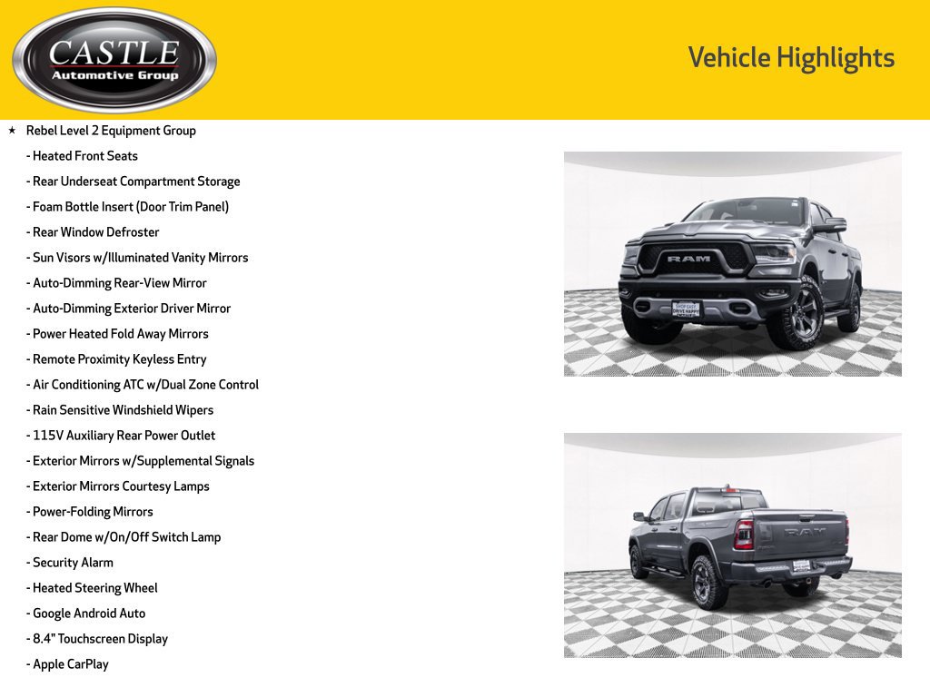 Used 2019 RAM 1500 Rebel w/ Rebel Level 2 Equipment Group AWD/4WD image 4