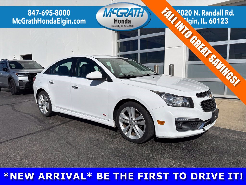 Used 2015 Chevrolet Cruze LTZ w/ Sun, Sound and Sport Package