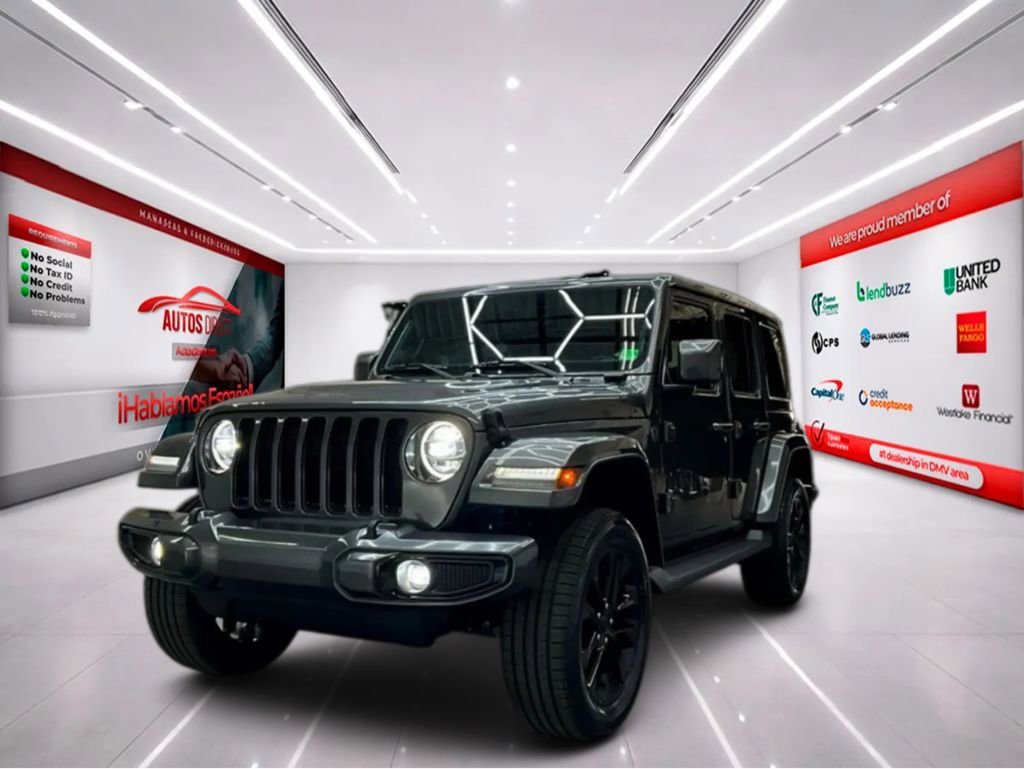 Used 2021 Jeep Wrangler Unlimited Sahara AWD/4WD image 4