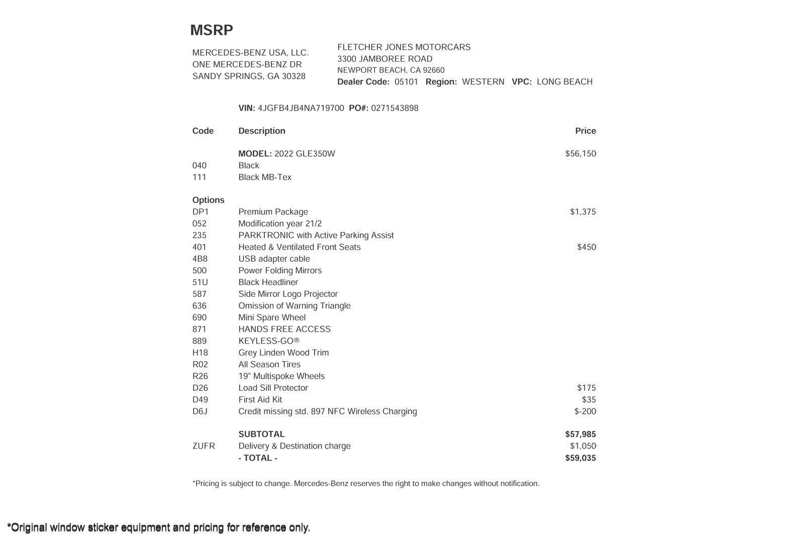 Used 2022 Mercedes-Benz GLE 350 image 3