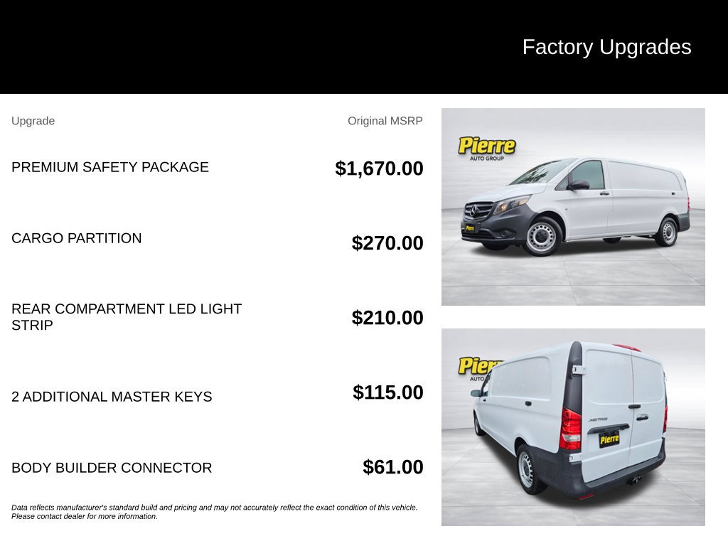 Used 2019 Mercedes-Benz Metris w/ Premium Safety Package image 13