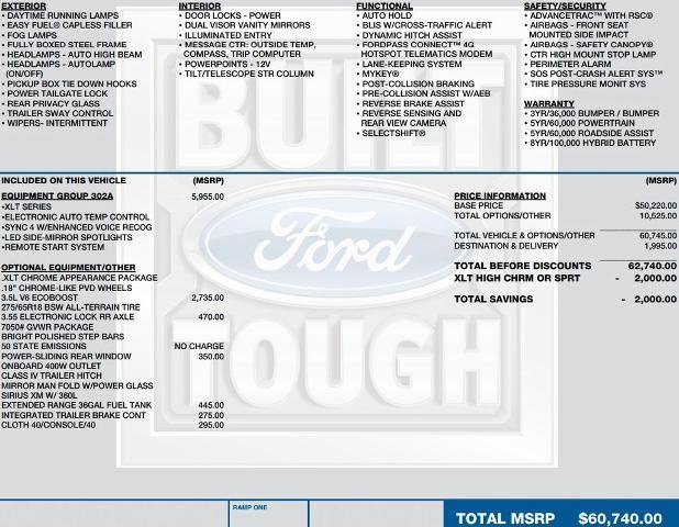 Certified 2023 Ford F150 XLT w/ Equipment Group 302A High image 2