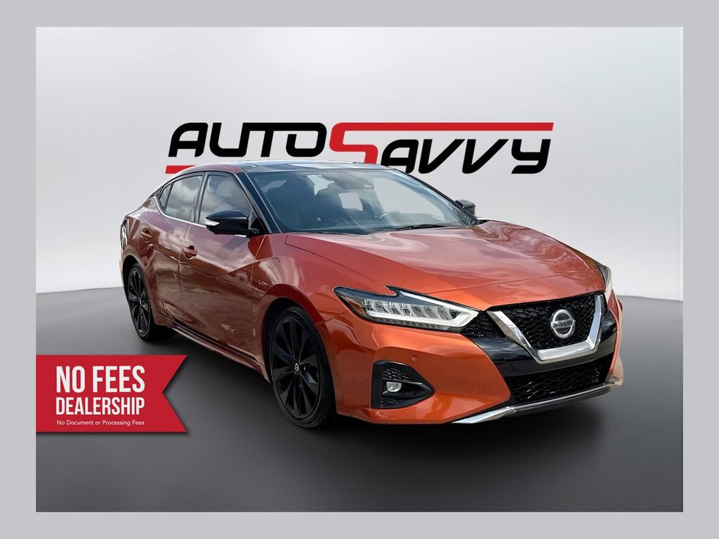 Used 2022 Nissan Maxima SR w/ Sport Mat Group FWD image 1