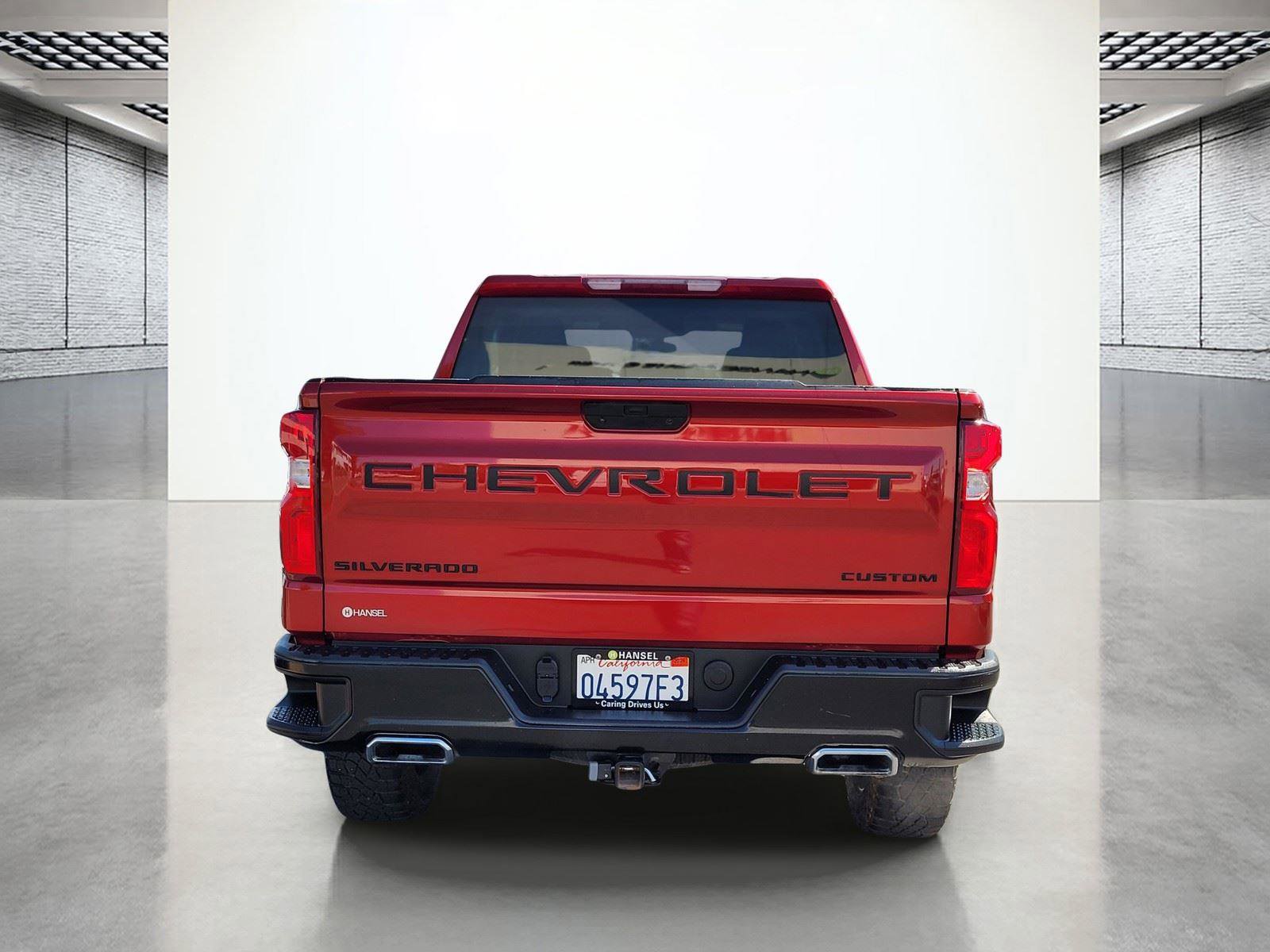 Used 2021 Chevrolet Silverado 1500 Custom Trail Boss w/ LPO, Dark Essentials Package AWD/4WD image 8