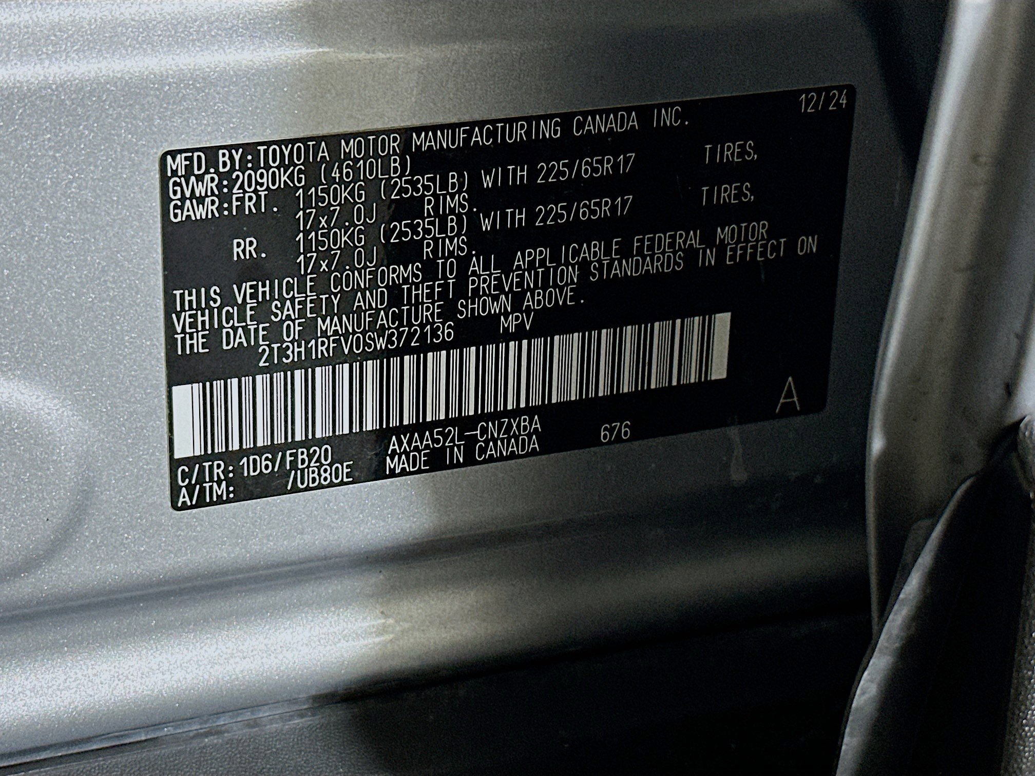 Used 2025 Toyota RAV4 LE image 12