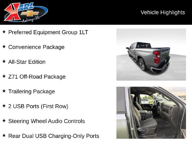 Certified 2020 Chevrolet Silverado 1500 LT w/ All-Star Edition AWD/4WD image 2
