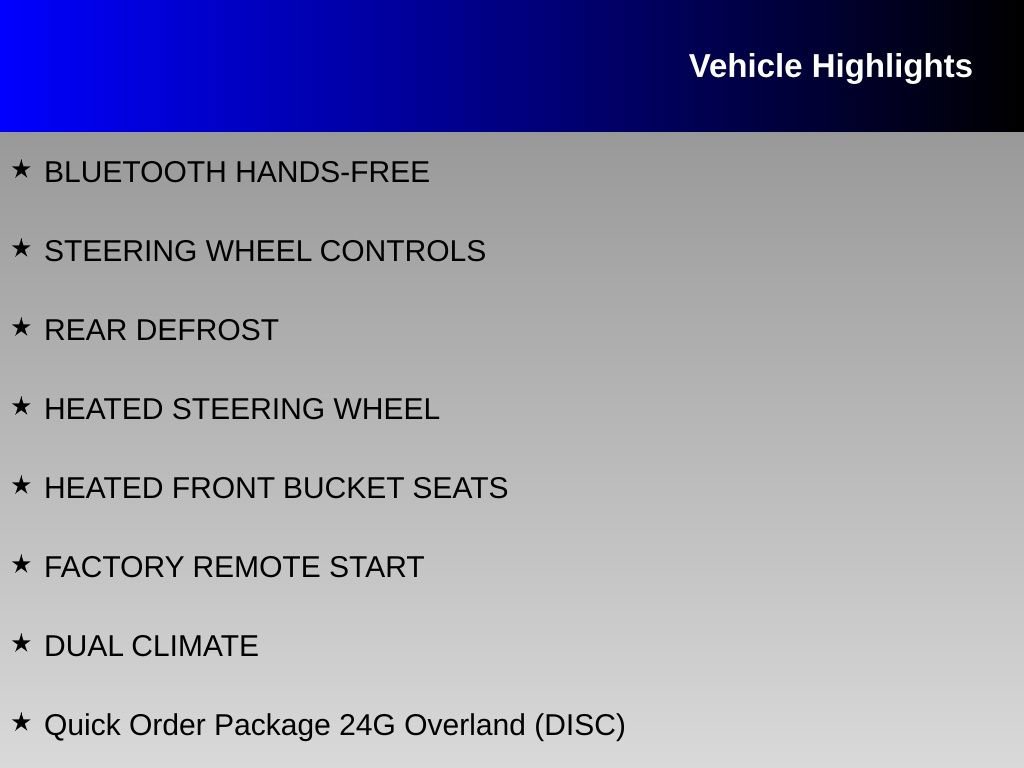 Used 2023 Jeep Gladiator Overland w/ LED Lighting Group AWD/4WD image 8
