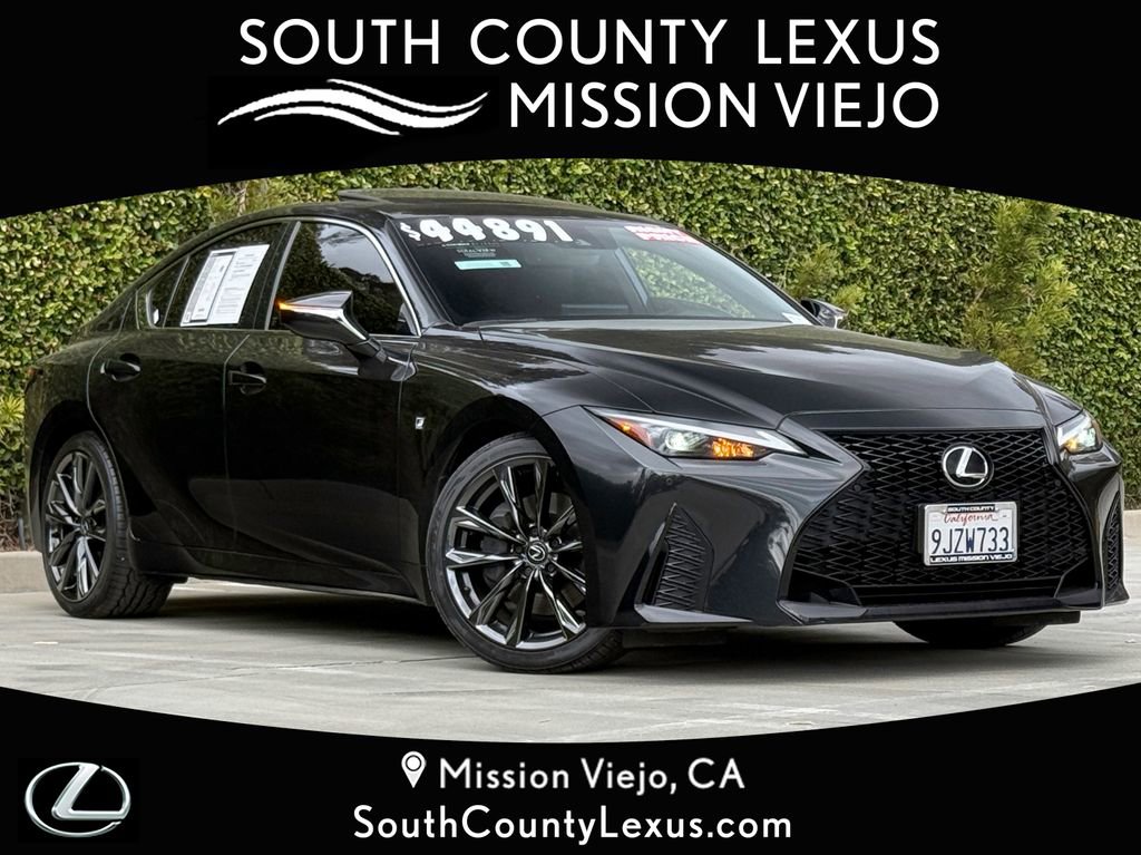 Certified 2024 Lexus IS 350 F Sport w/ Accessory Package