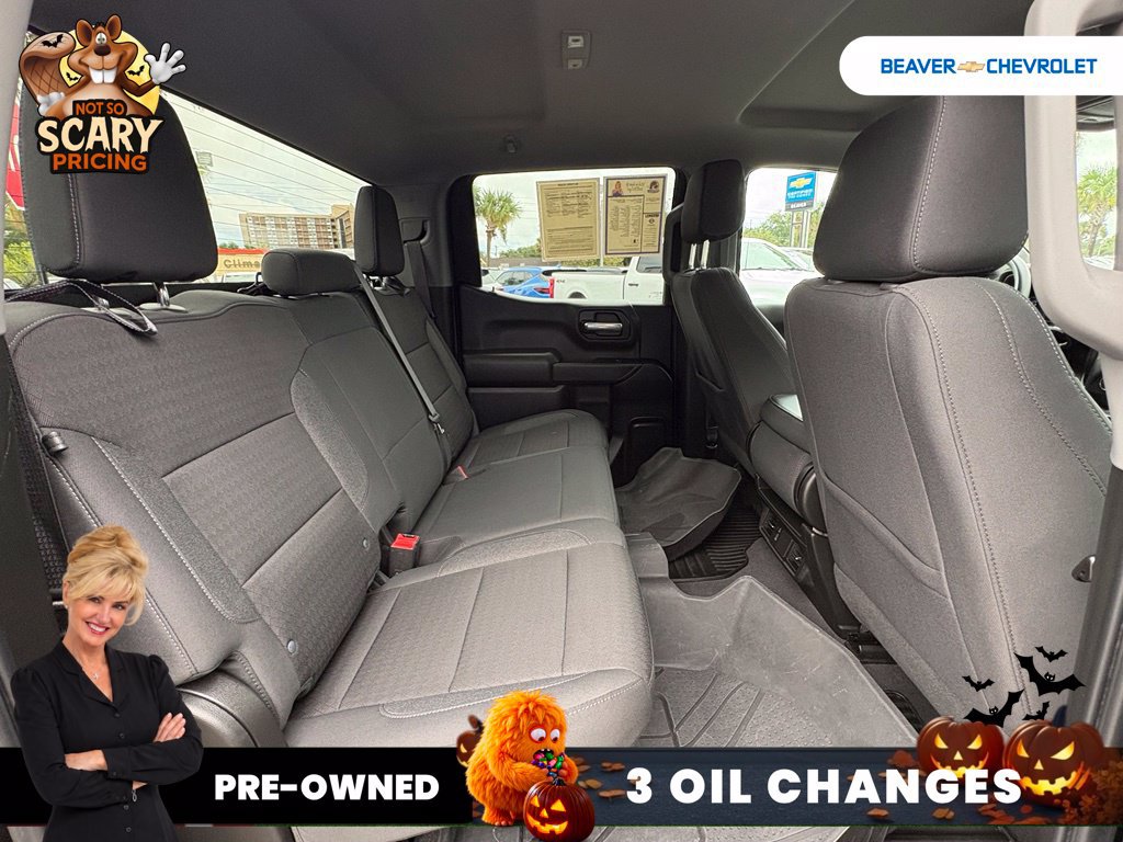 Used 2024 Chevrolet Silverado 1500 Custom w/ Turbomax Blackout Package AWD/4WD image 24