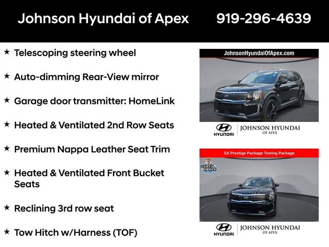 Used 2021 Kia Telluride SX w/ SX Prestige Package image 30