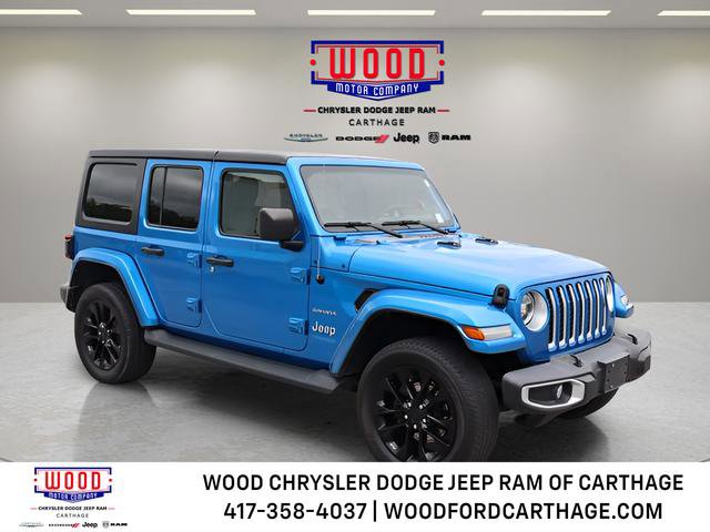 Used 2021 Jeep Wrangler Unlimited Sahara w/ Cold Weather Group image 1