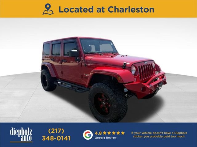 Used 2014 Jeep Wrangler Unlimited Sahara w/ Max Tow Package AWD/4WD image 1