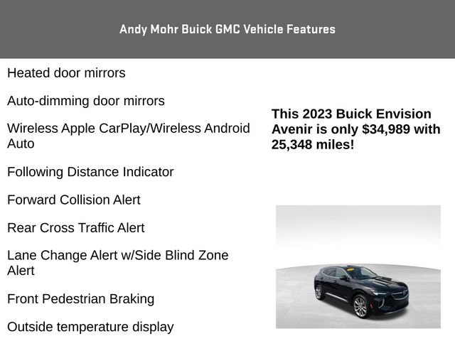 Used 2023 Buick Envision Avenir image 16