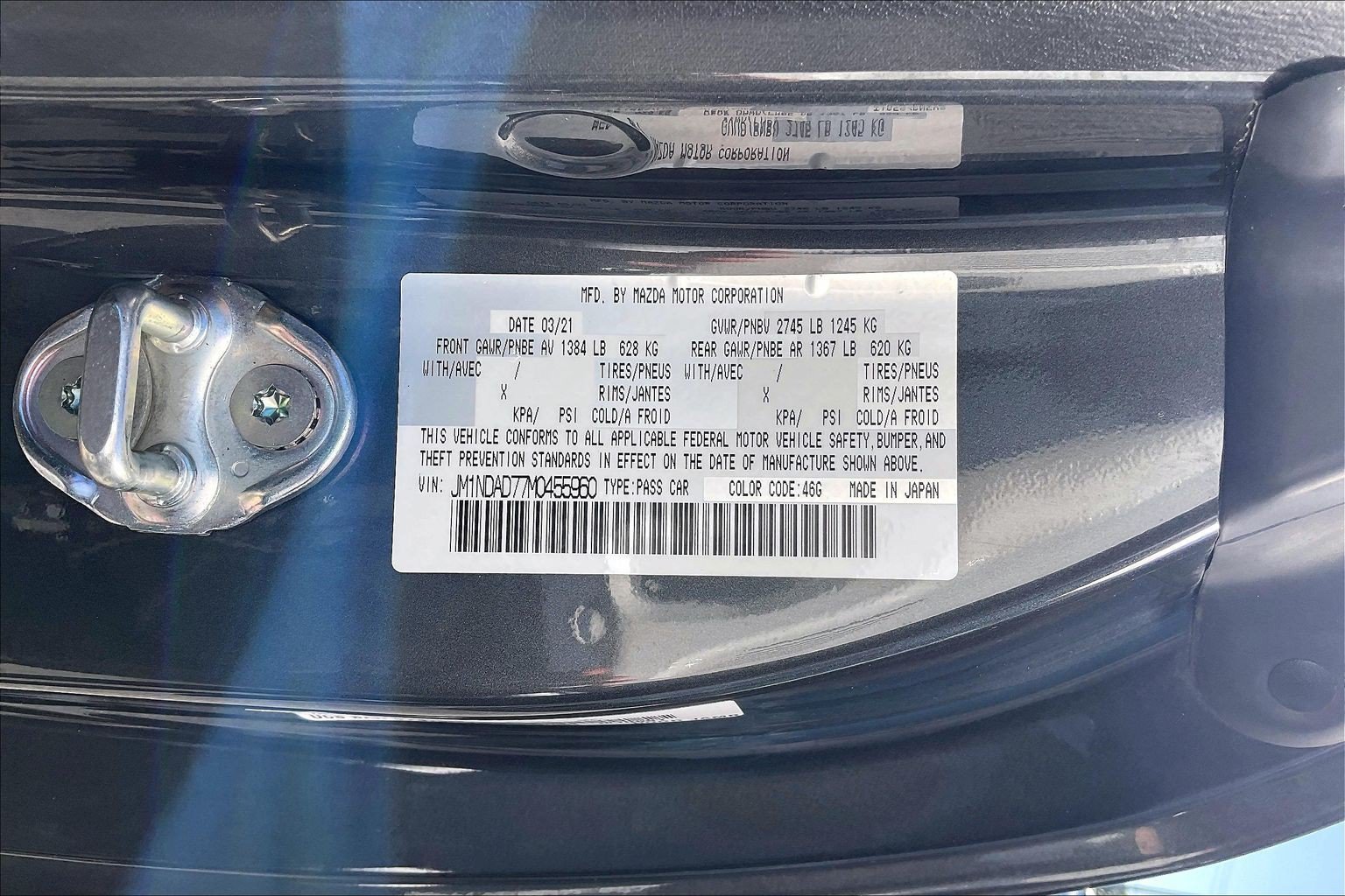 Used 2021 MAZDA MX-5 Miata Grand Touring RWD image 28