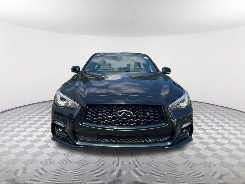 Used 2023 INFINITI Q50 Red Sport 400 w/ Black Opal Edition RWD video 2