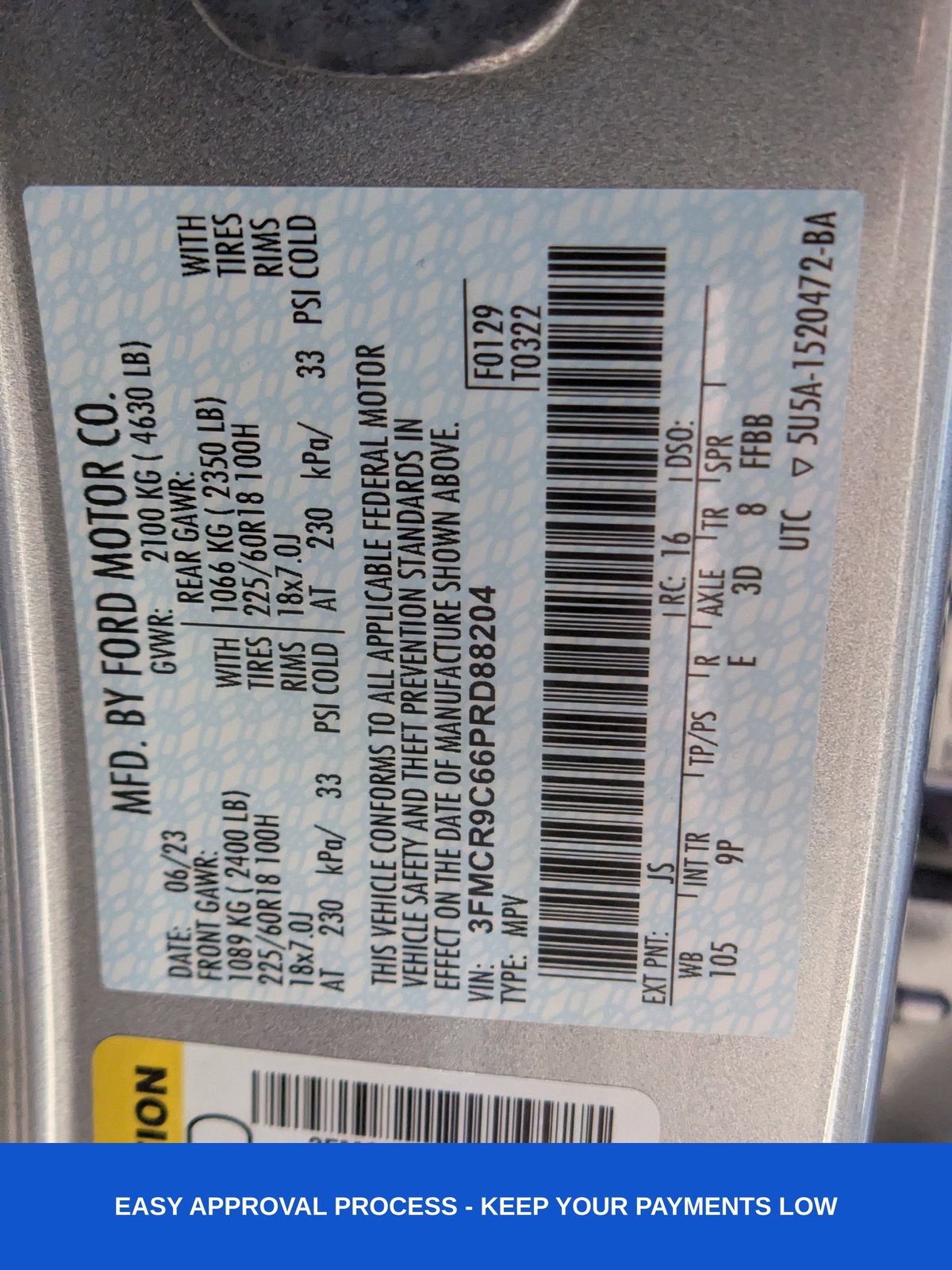 Used 2023 Ford Bronco Sport Outer Banks image 41