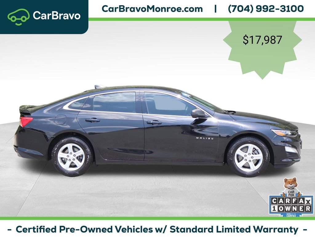 Certified 2021 Chevrolet Malibu LS FWD image 7