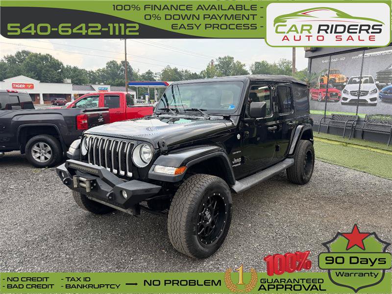 Used 2019 Jeep Wrangler Unlimited Sahara w/ Safety Group AWD/4WD image 1