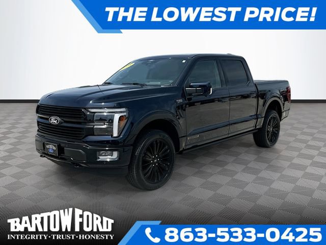 Certified 2025 Ford F150 Platinum w/ Equipment Group 702A High