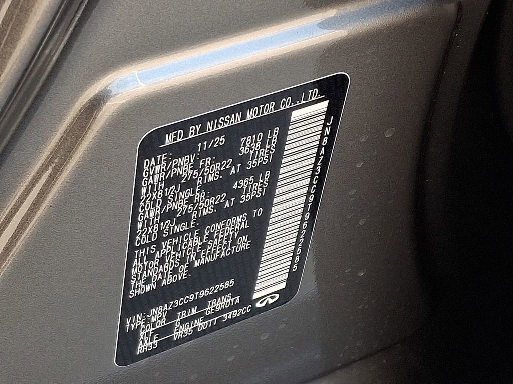 New 2026 INFINITI QX80 Autograph image 6