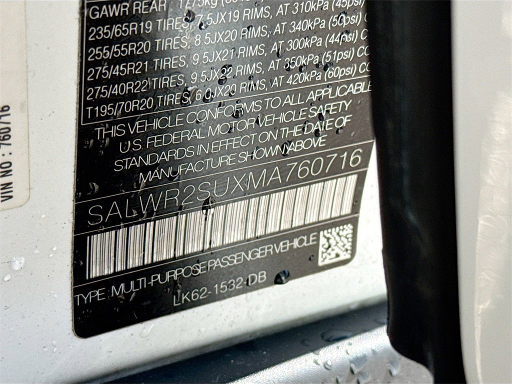 Used 2021 Land Rover Range Rover Sport HSE Silver Edition image 36