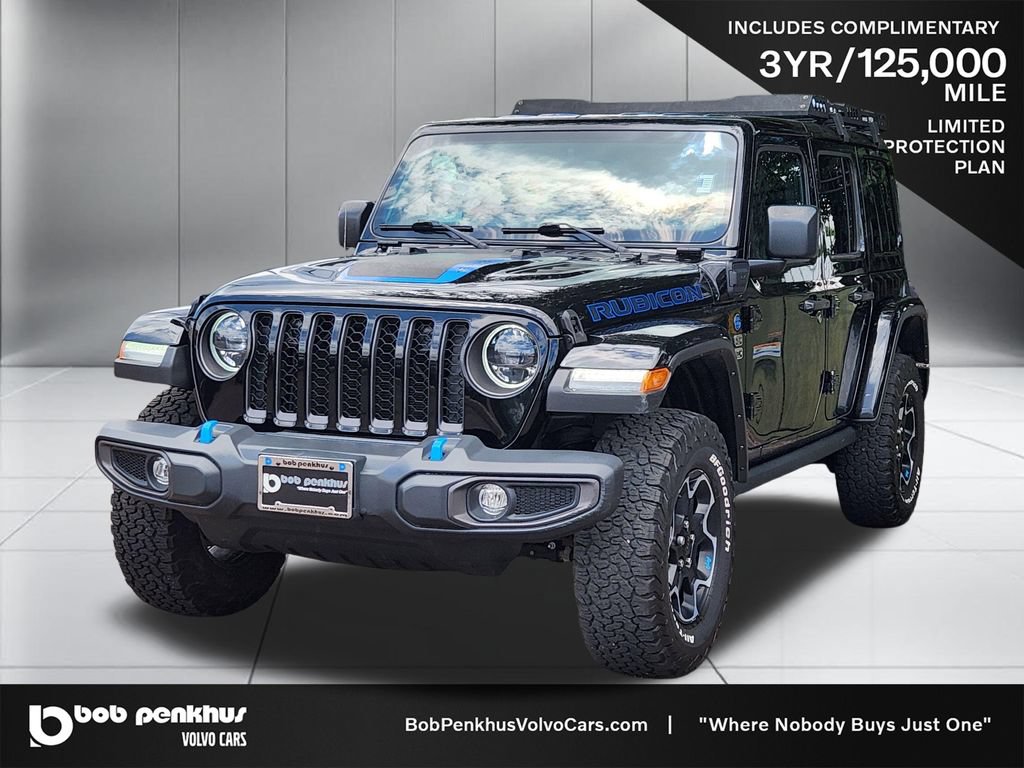 Used 2023 Jeep Wrangler Unlimited Rubicon 4xe w/ Cold Weather Group AWD/4WD image 23