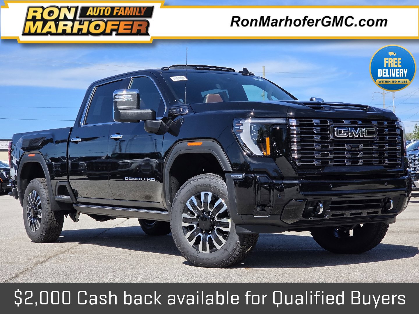 New 2026 GMC Sierra 2500 Denali Ultimate w/ Max Trailering Package AWD/4WD 360° Tour