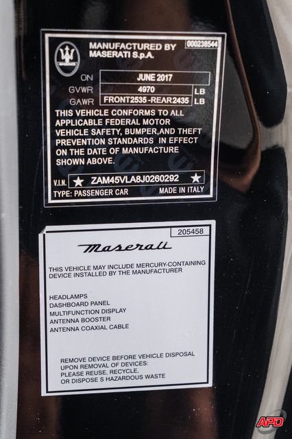Used 2018 Maserati GranTurismo Sport RWD image 74