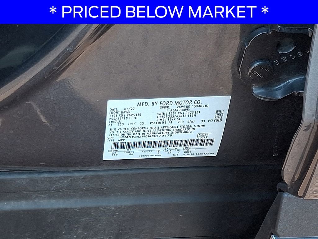 Used 2022 Ford Explorer XLT image 27