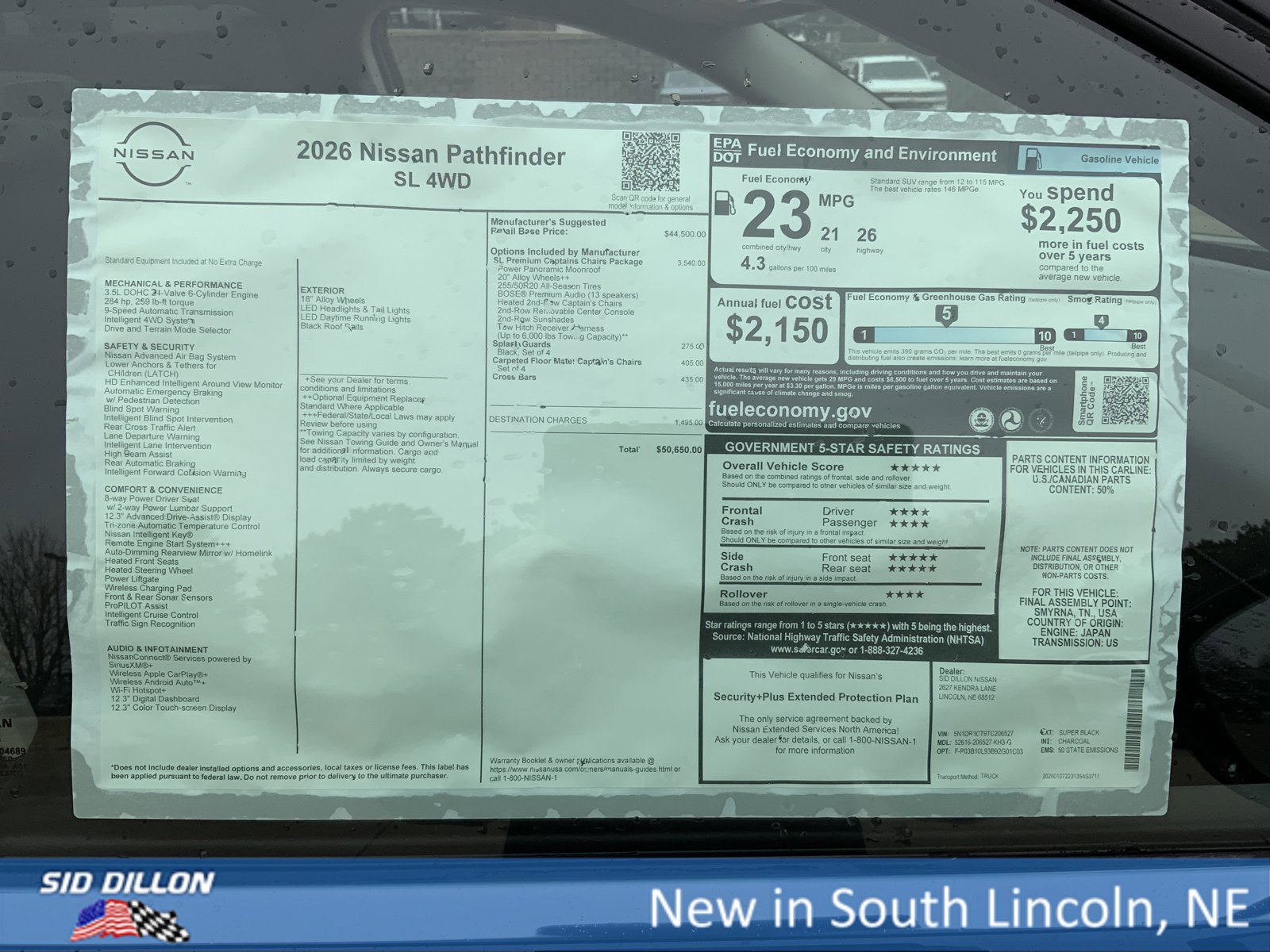 New 2026 Nissan Pathfinder SL w/ SL Premium Package image 13