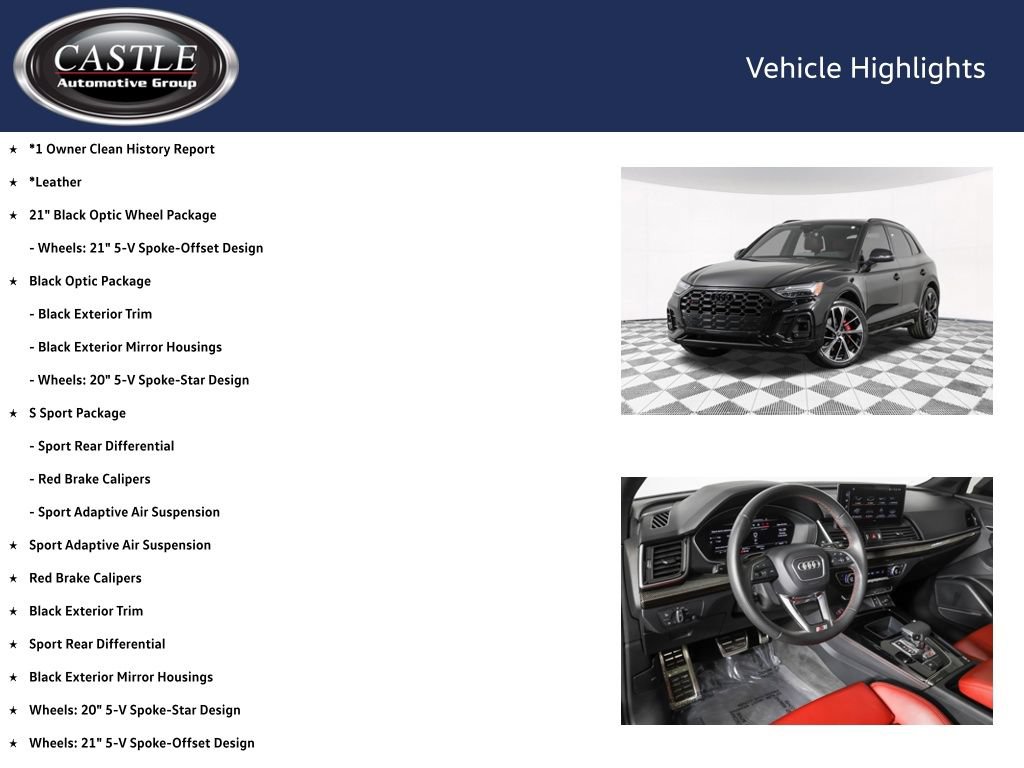 Used 2023 Audi SQ5 Premium Plus w/ Premium Plus Package AWD/4WD image 4