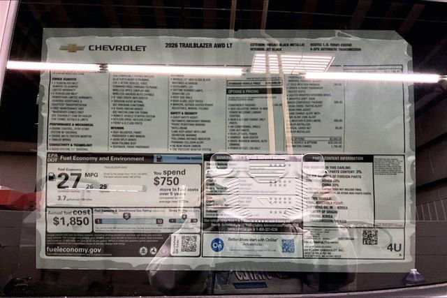 New 2026 Chevrolet TrailBlazer LT w/ Convenience Package image 14