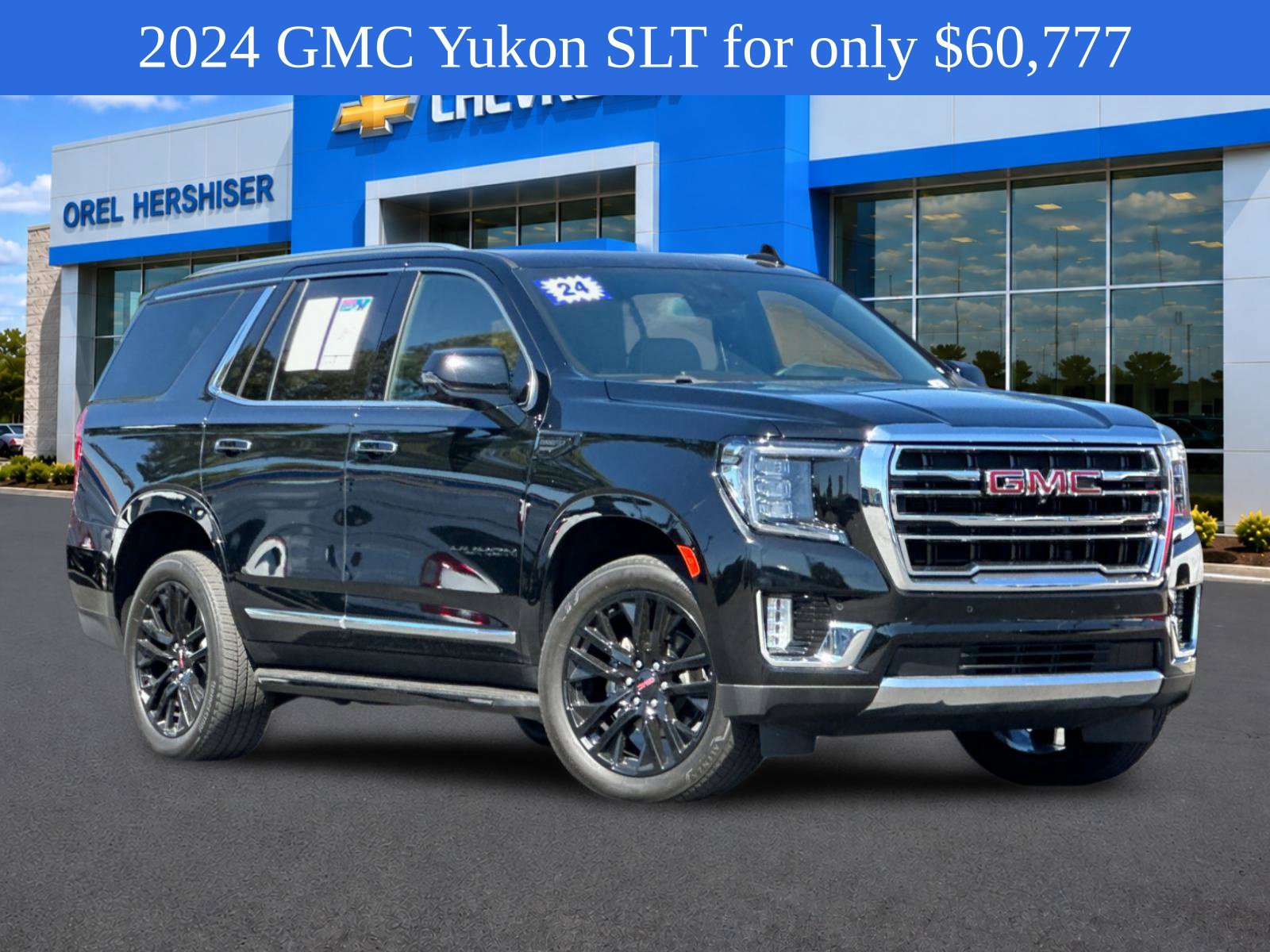 Used 2024 GMC Yukon SLT w/ SLT Premium Package AWD/4WD image 3