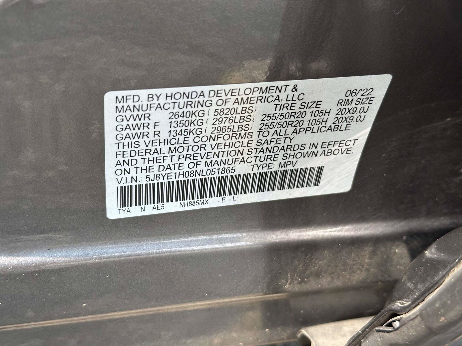 Used 2022 Acura MDX A-Spec AWD/4WD image 17