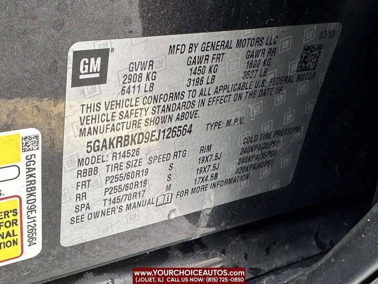 Used 2014 Buick Enclave Leather image 11