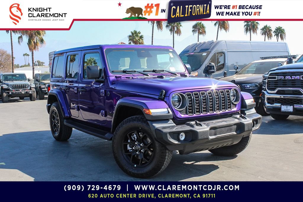 New 2026 Jeep Wrangler Unlimited Sport
