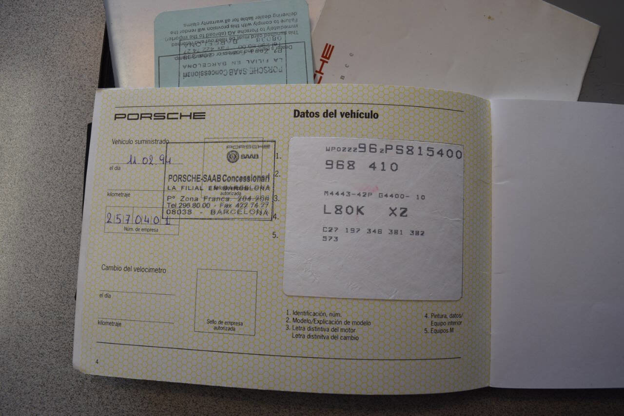 Used 1993 Porsche 968 image 77