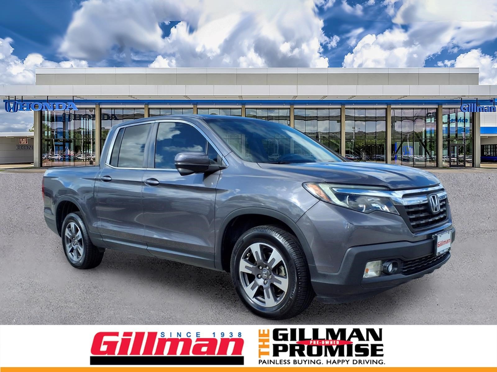 Certified 2019 Honda Ridgeline RTL-T image 1