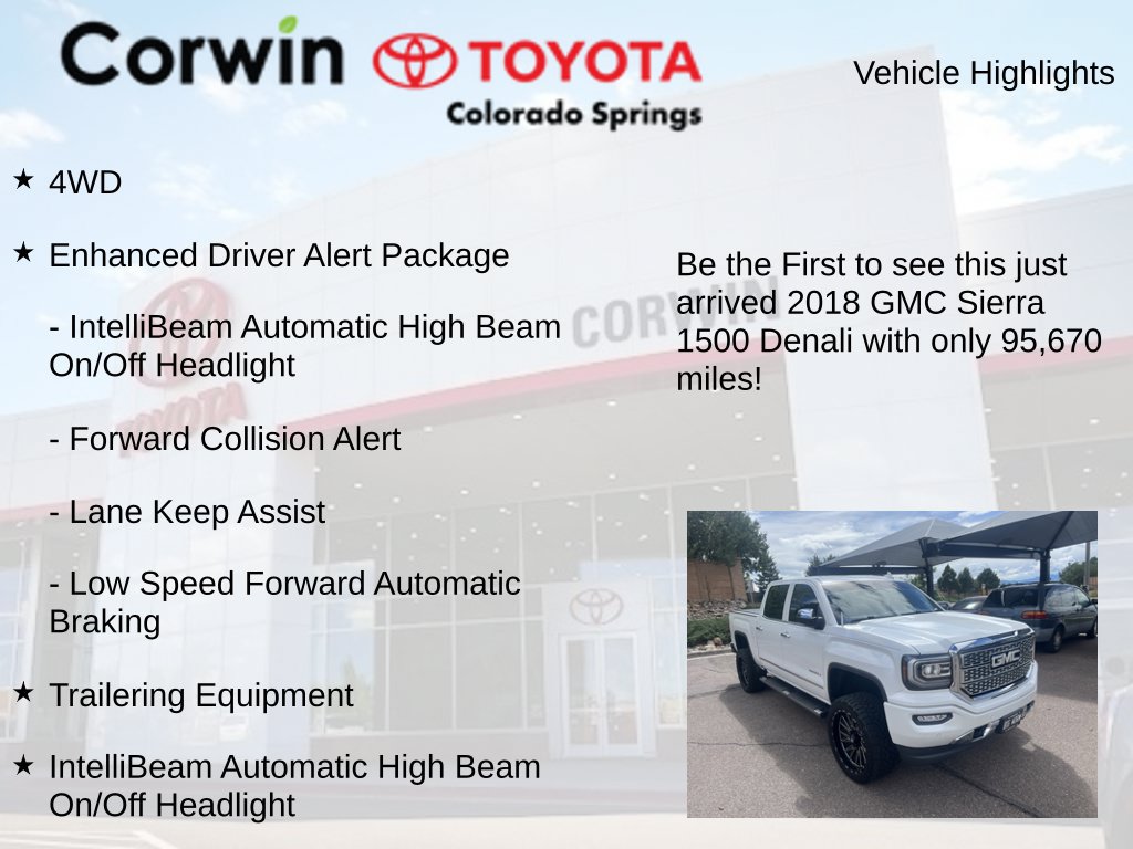 Used 2018 GMC Sierra 1500 Denali AWD/4WD image 4