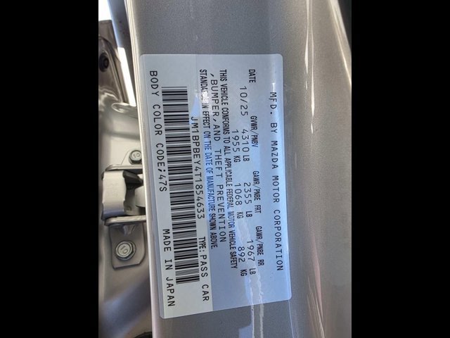New 2026 MAZDA MAZDA3 2.5 Turbo Sedan w/Premium Plus AWD/4WD image 17