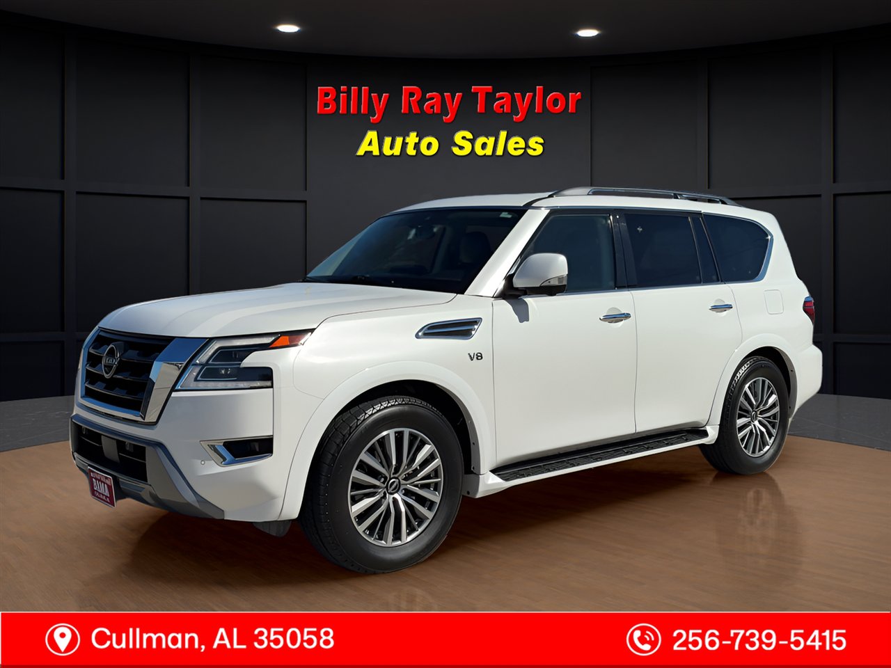 Used 2021 Nissan Armada SL w/ Captain's Chairs Package image 1