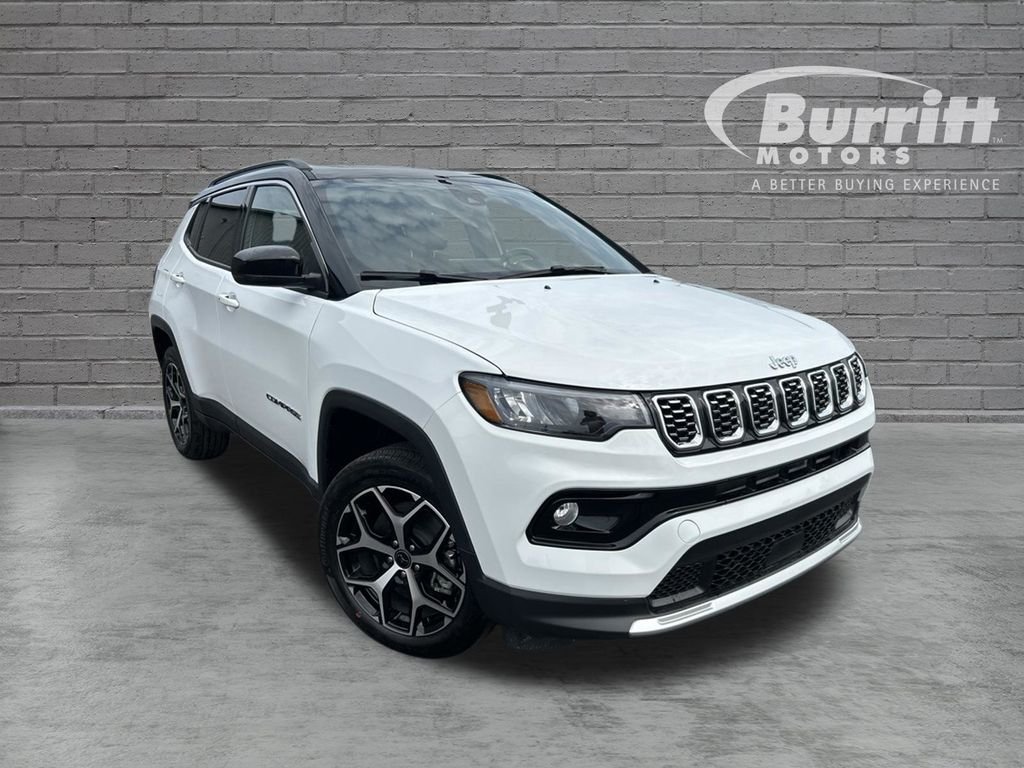 New 2026 Jeep Compass Limited w/ Sun, Sound & Navigation Group