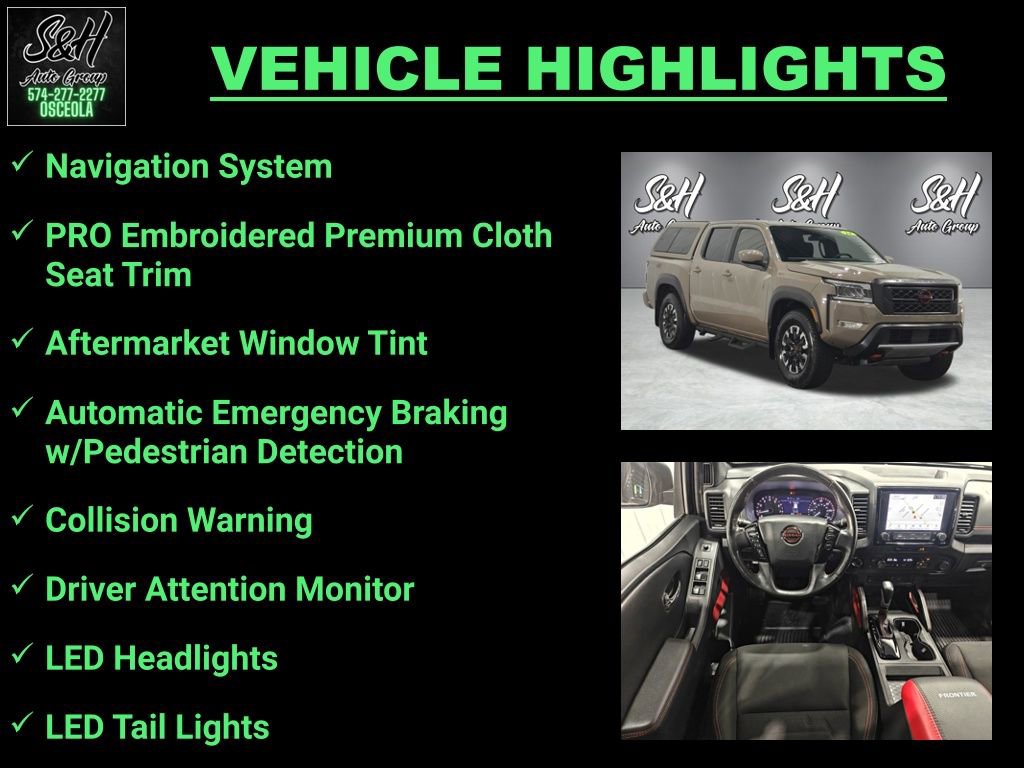 Used 2024 Nissan Frontier PRO-4X w/ Off-Road Protection Package AWD/4WD image 3