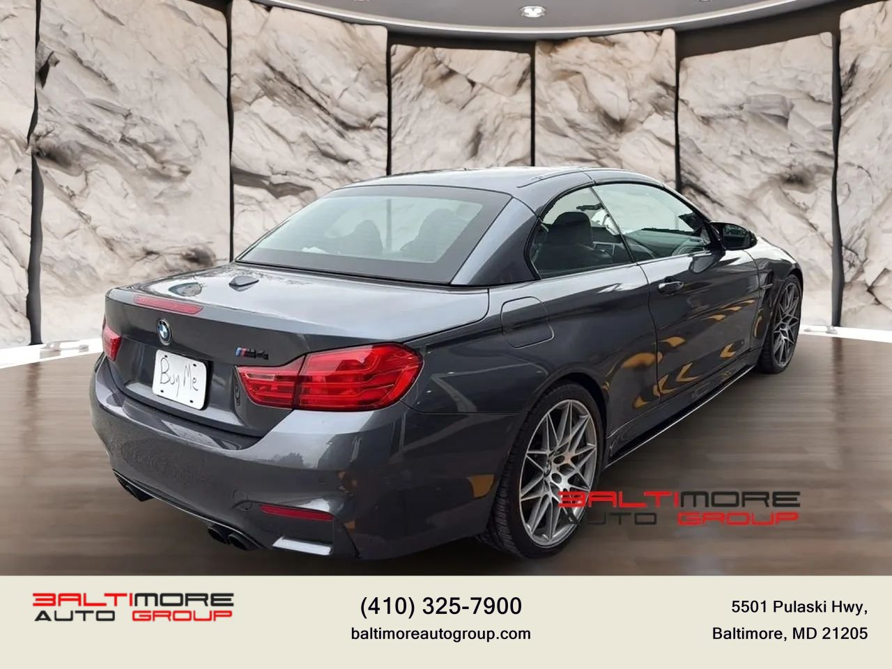 Used 2017 BMW M4 Convertible w/ Competition Package RWD image 9
