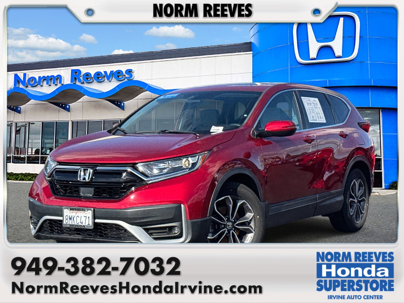 Certified 2020 Honda CR-V EX