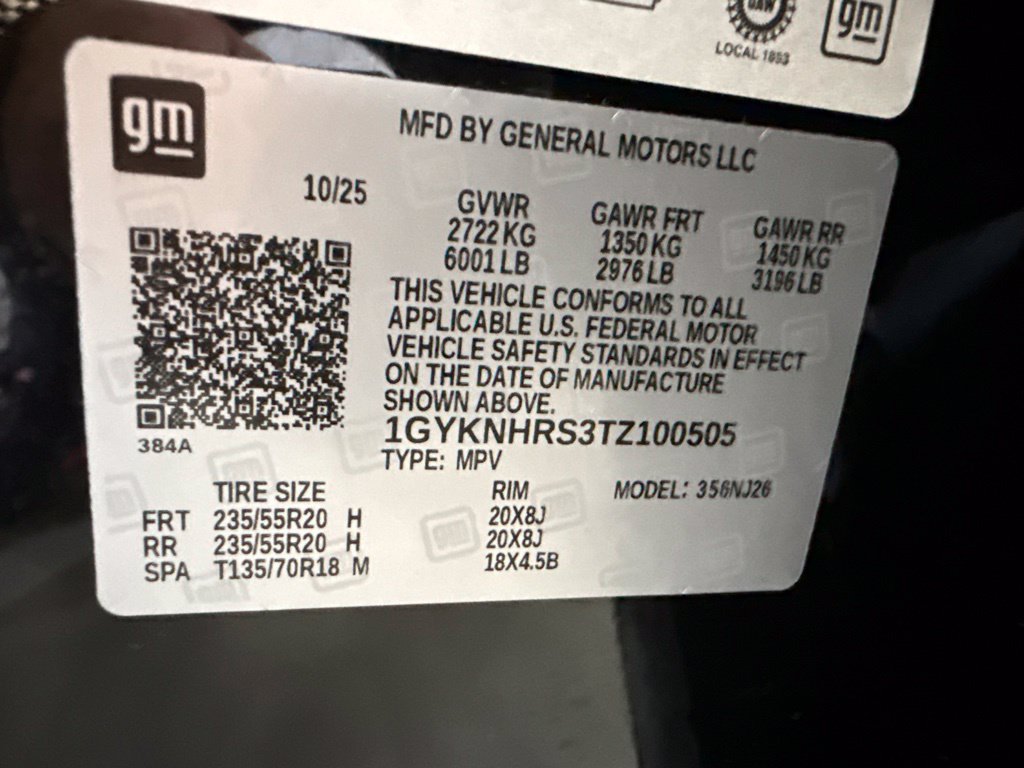 Used 2026 Cadillac XT5 Sportv w/ LPO, Floor Liner Package AWD/4WD image 27
